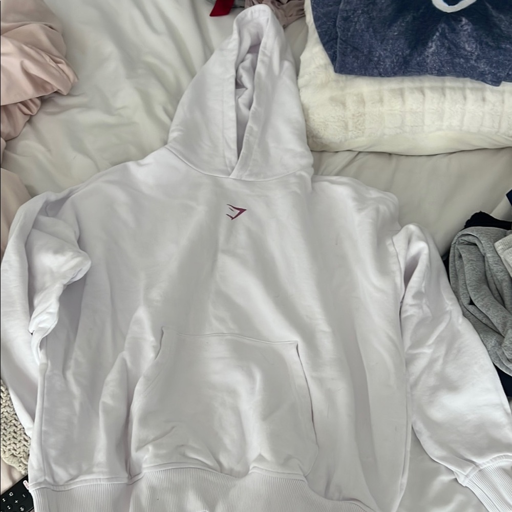 Gymshark White Hoodie